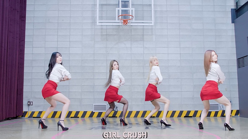 Girl Crush - Oppa, Do you trust me?舞蹈练习视频预览图 2