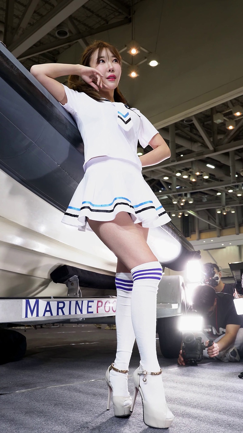 韩国国际釜山船展模特Dohee水手制服预览图 3