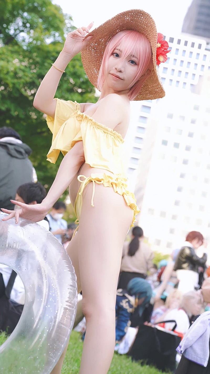 垂直拍摄Cosplay 峰会Cosplayer Fureia泳装预览图 3