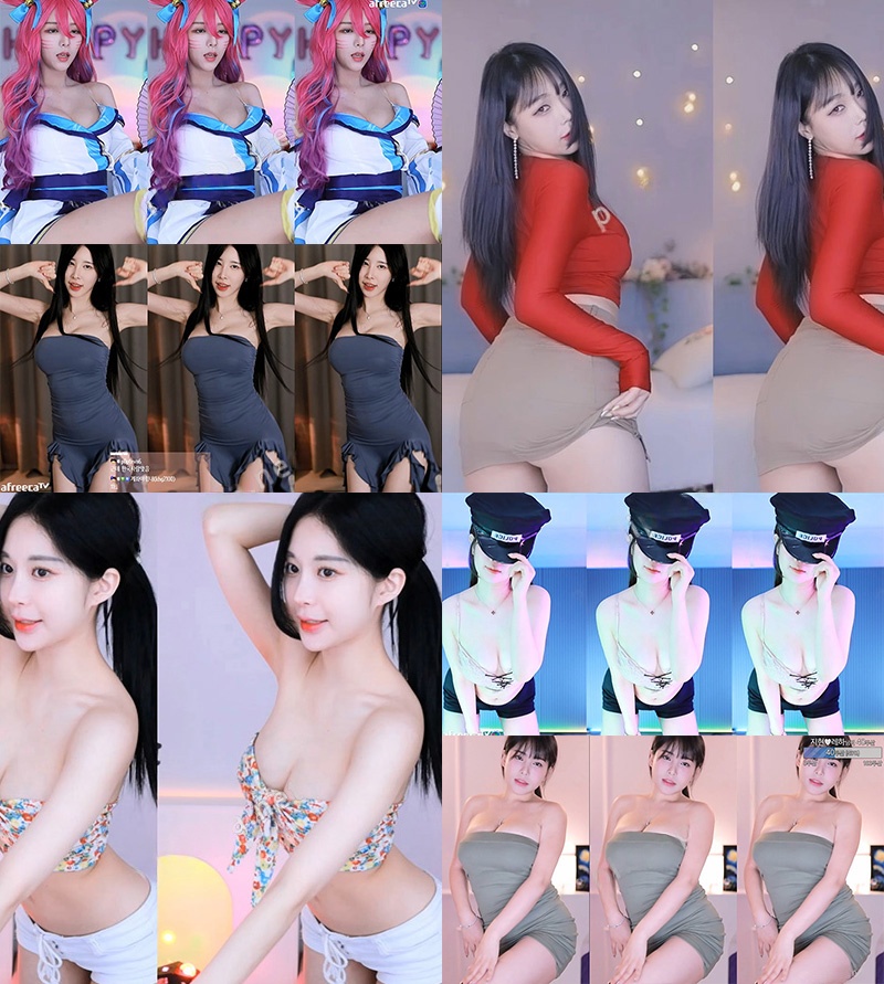 AfreecaTv韩国BJ 23年5月15日录制舞蹈合集