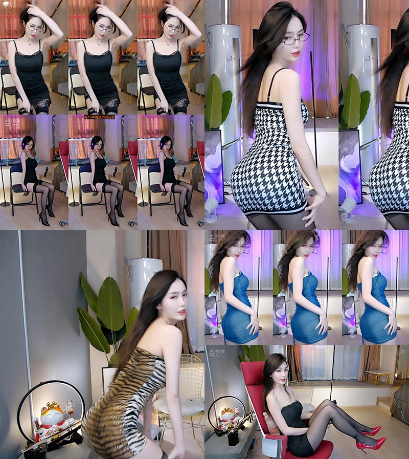 虎牙主播清妍精选丝袜热舞合集