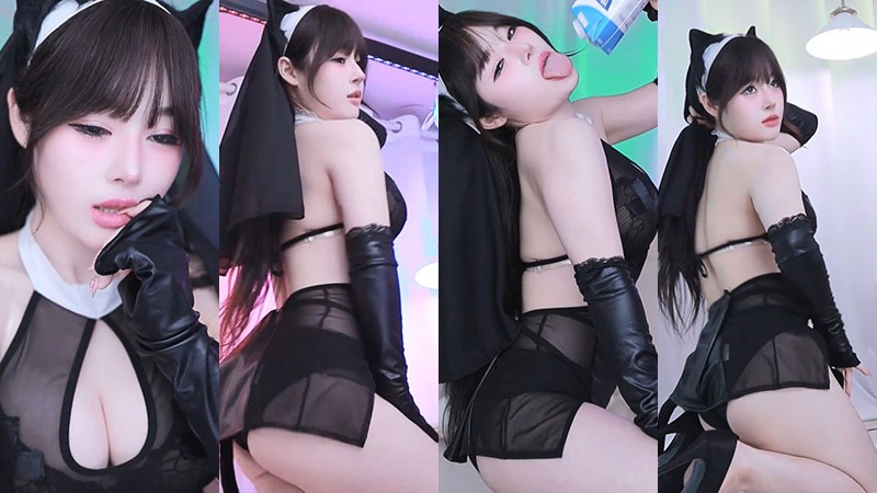 AfreecaTV韩国BJ河喵喵olison精选19+热舞