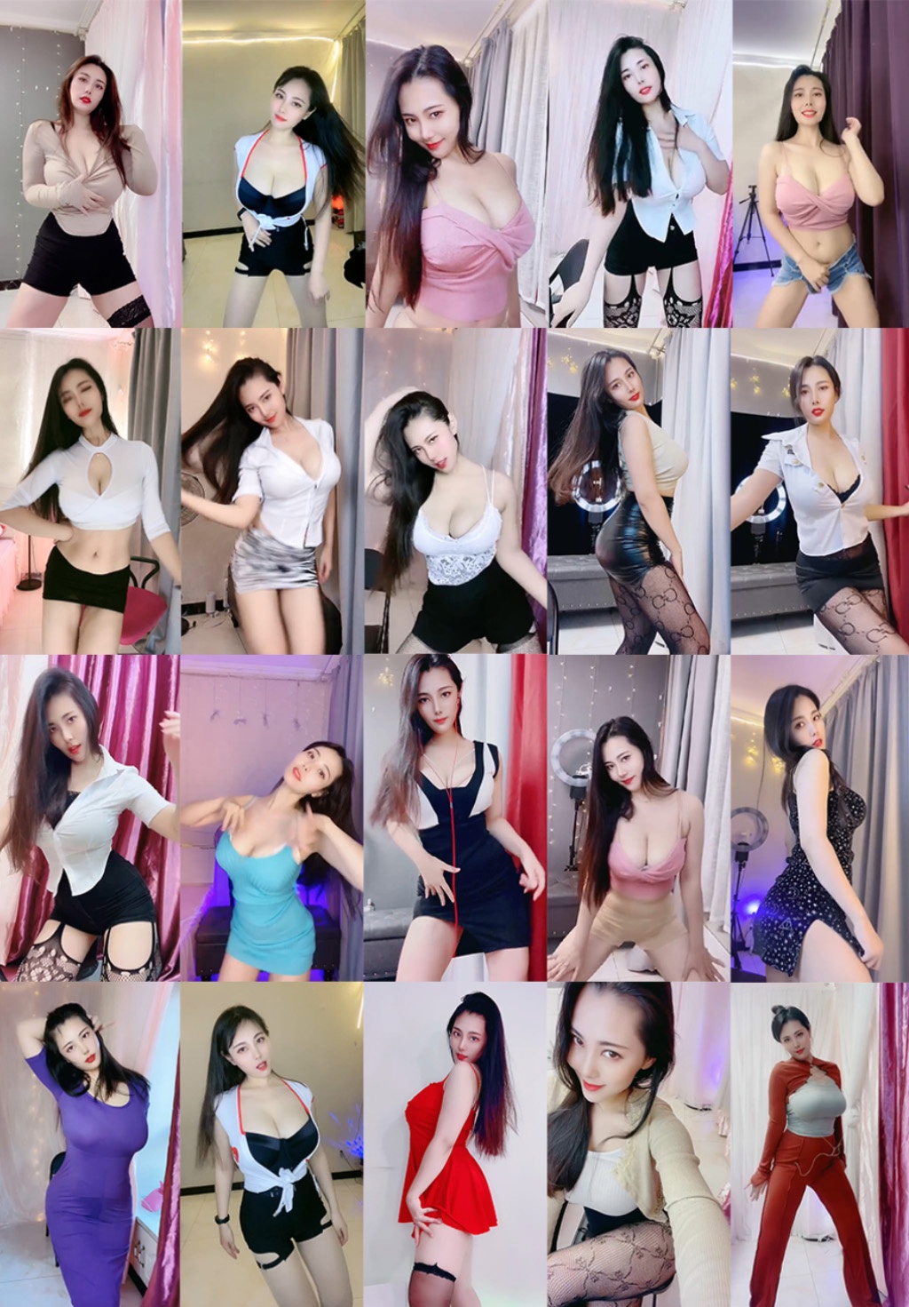 快手百万粉色安妮朵朵定制舞蹈合集