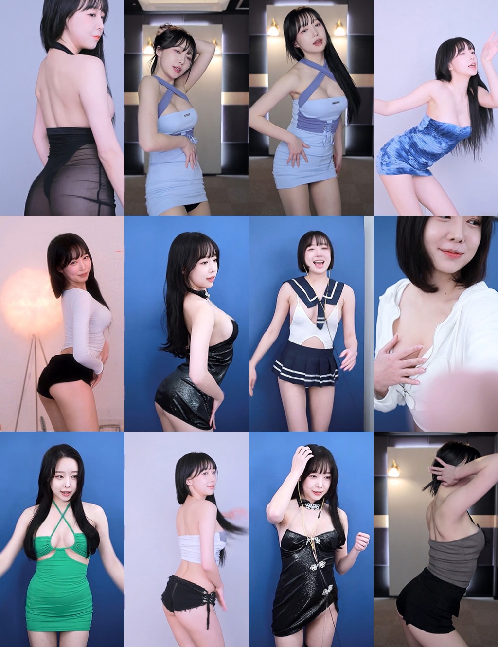 AfreecaTv韩国BJ薄荷精23年3月蹈合集
