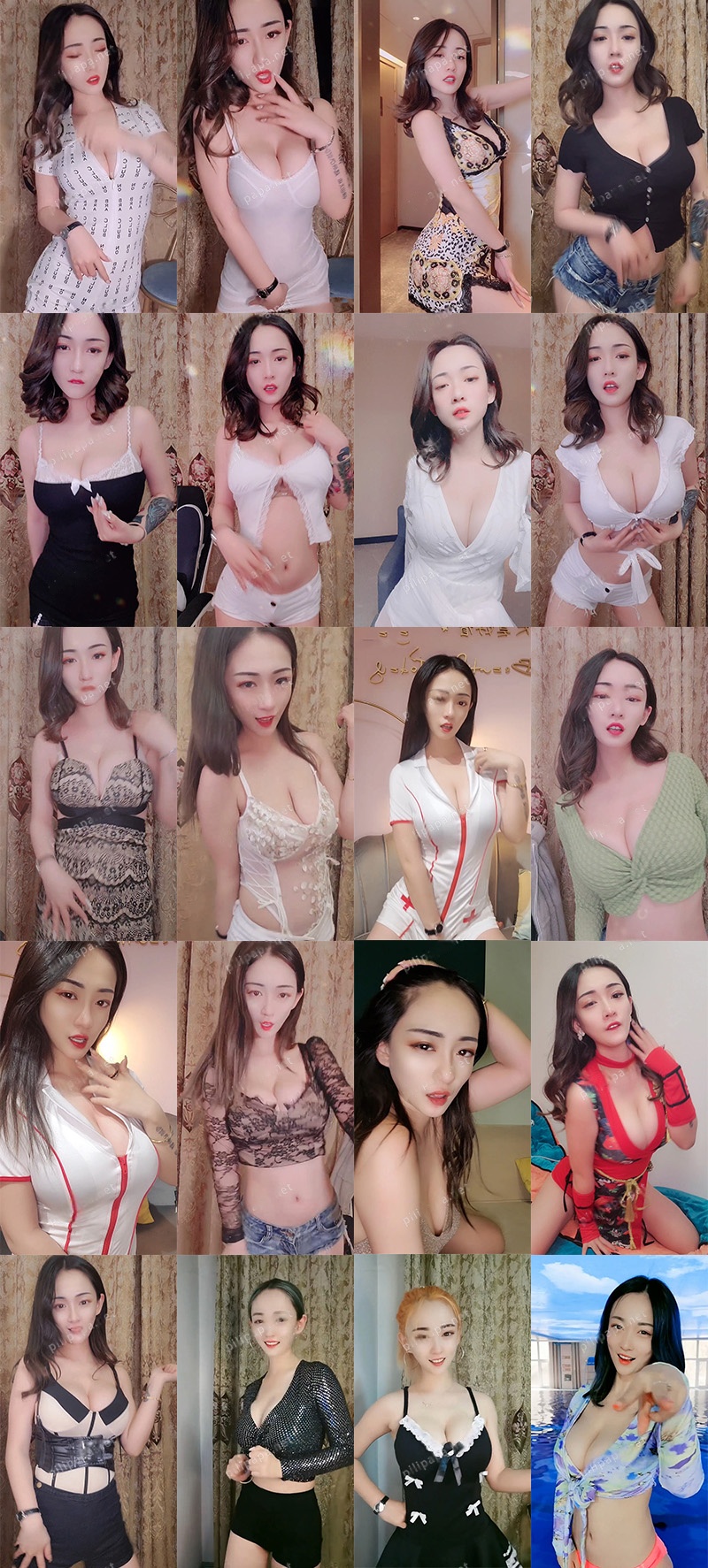 快手主播一个小球球定制抖胸热舞合集