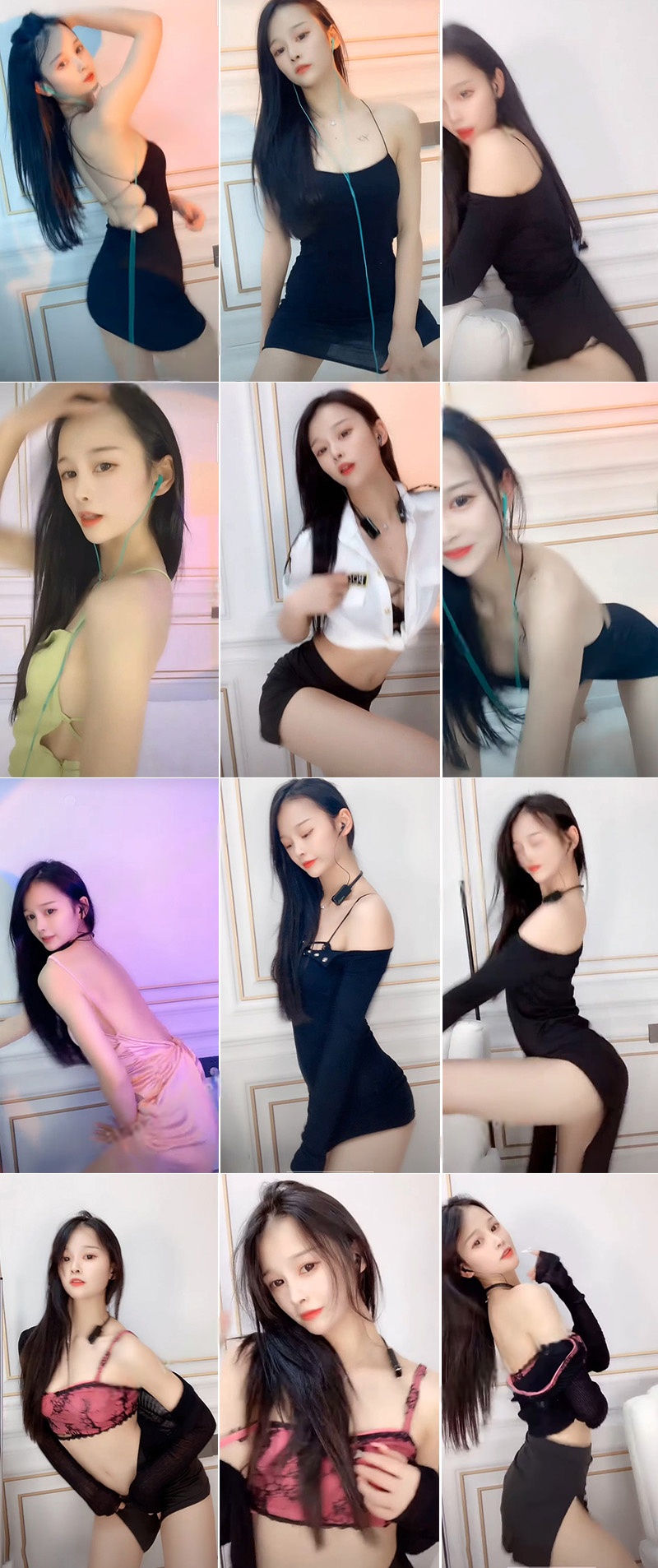 抖音徐妤瞳直播性感热舞合集