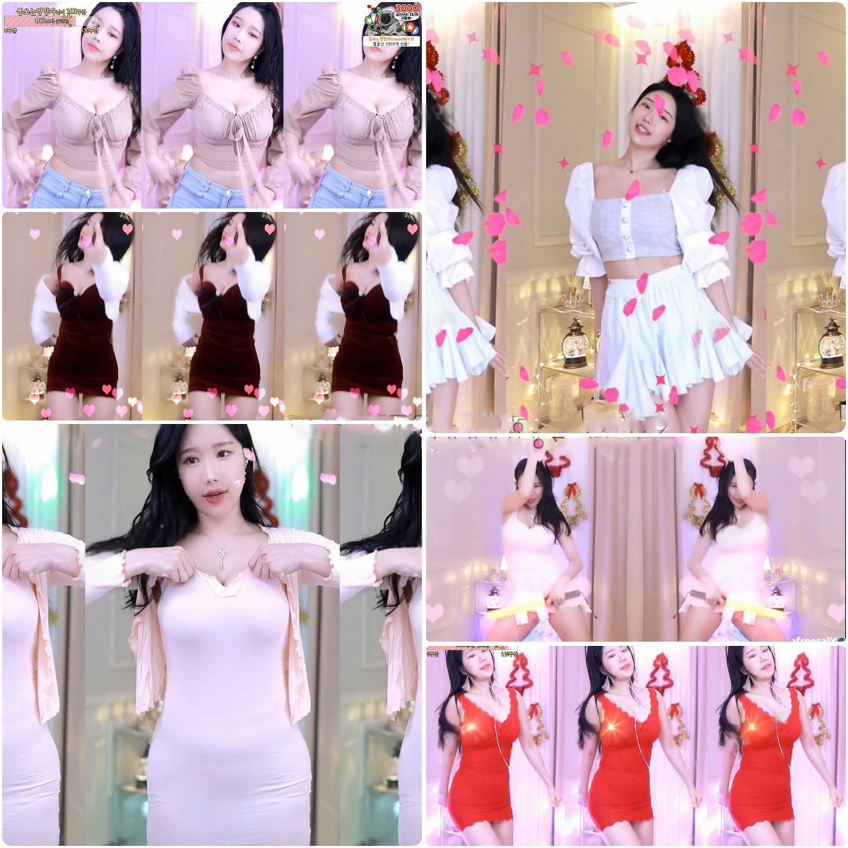 AfreecaTv韩国BJ贝拉21年12月精选热舞合集