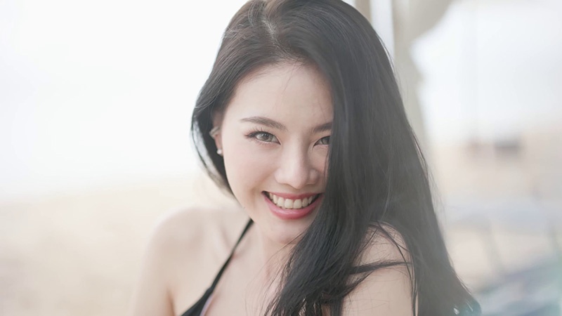 Lookbook写真Bunny Kanan海滩比基尼预览图 3