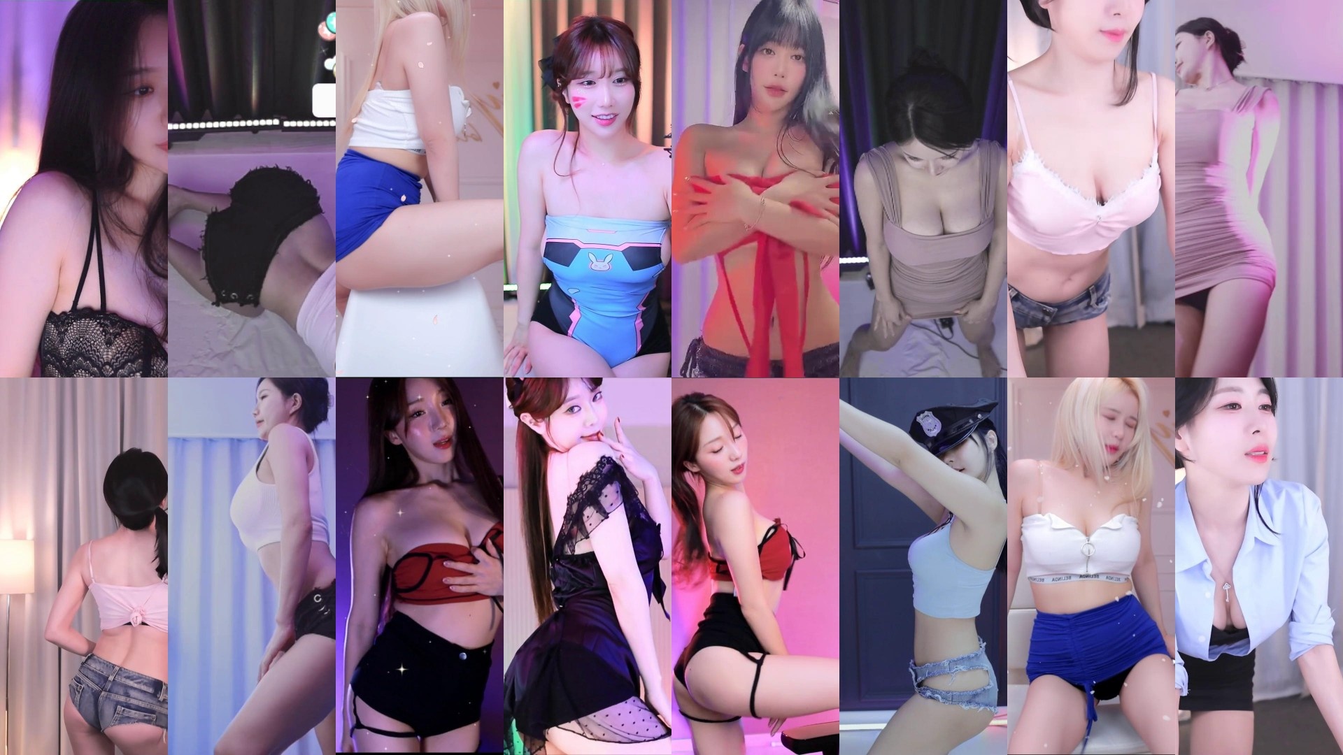 AfreecaTv韩国BJ 24年7月11日录制舞蹈合集
