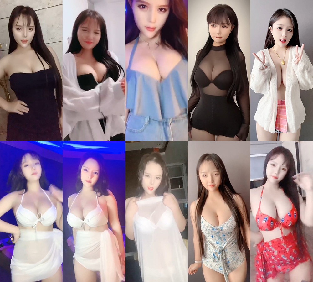 快手主播穿云音芭菲音的晚餐抖动热舞