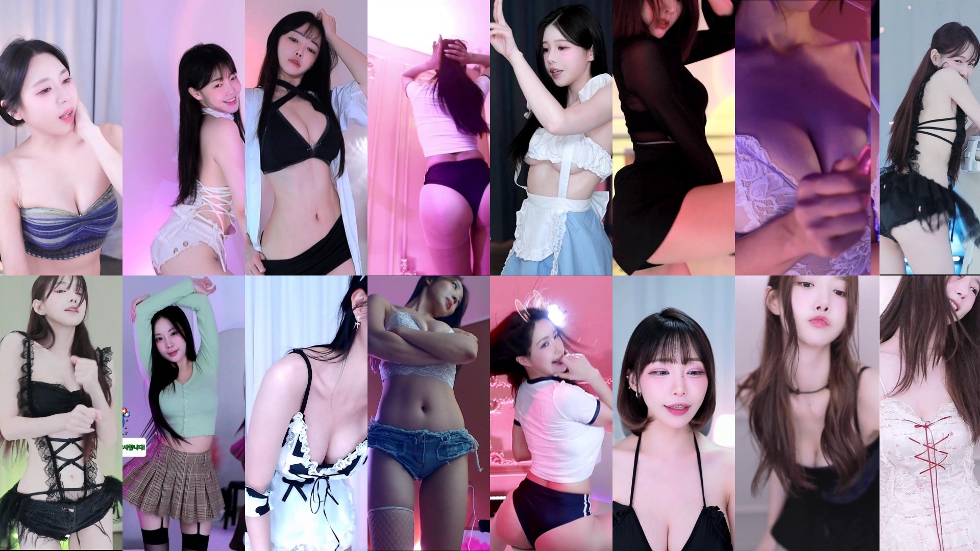 AfreecaTv韩国BJ 24年8月13日录制舞蹈合集