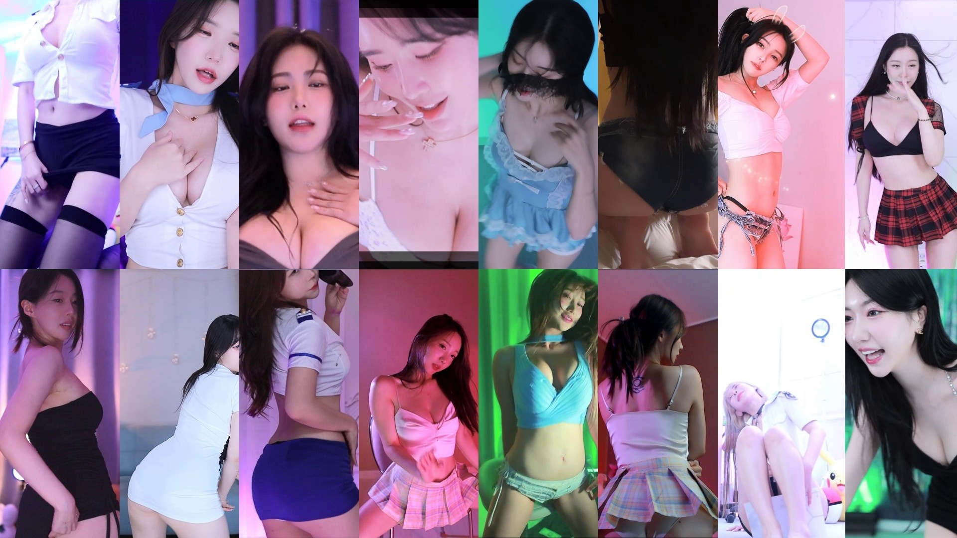 AfreecaTv韩国BJ 24年8月15日录制舞蹈合集