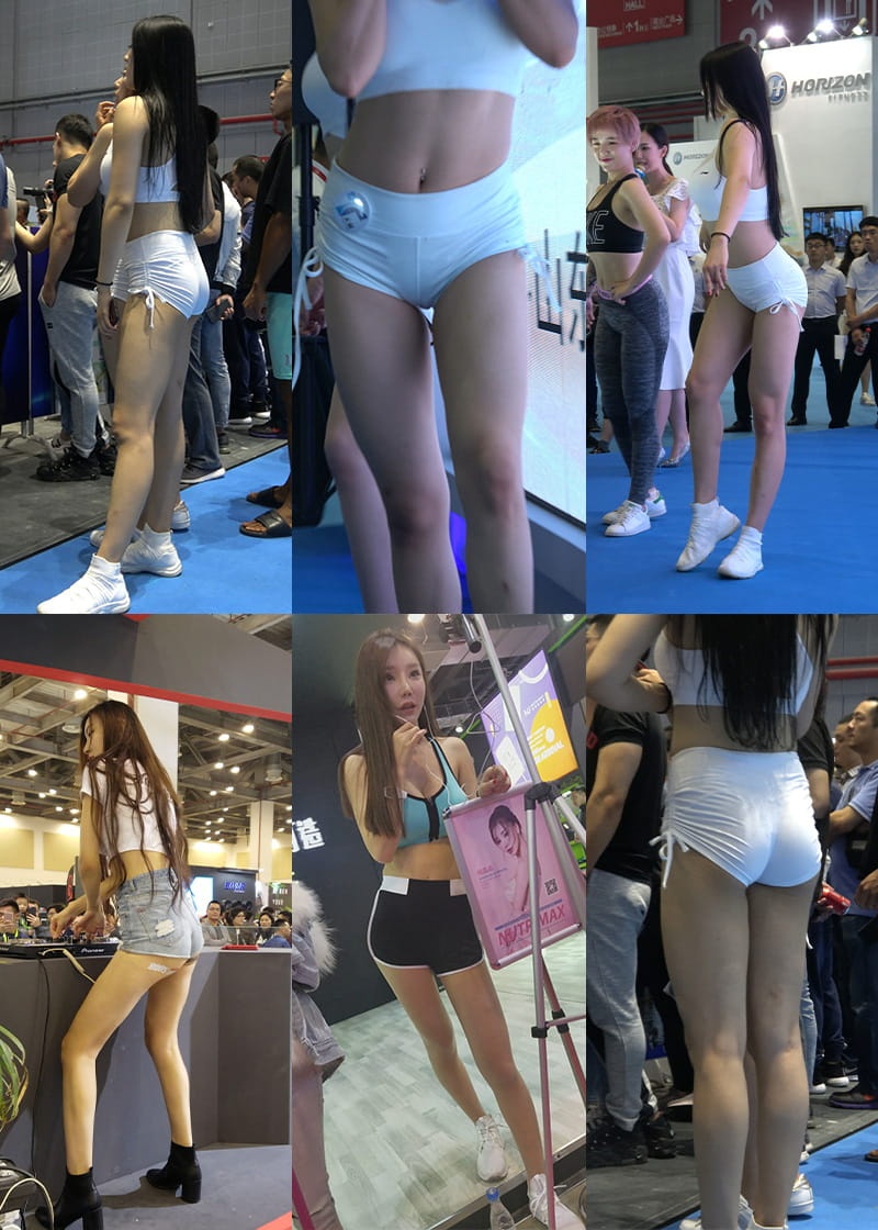 展会活动热裤美女6则