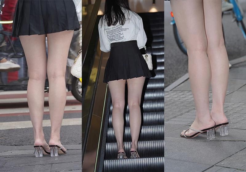 M900.百褶裙美女图片视频