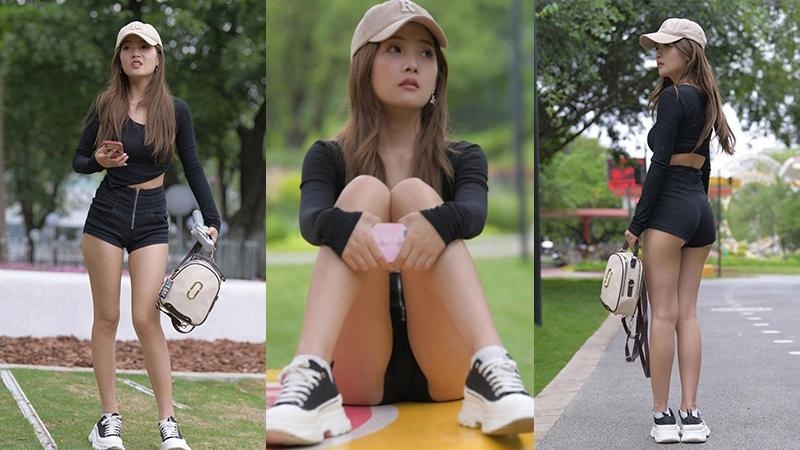 M910.棒球帽女孩图片视频