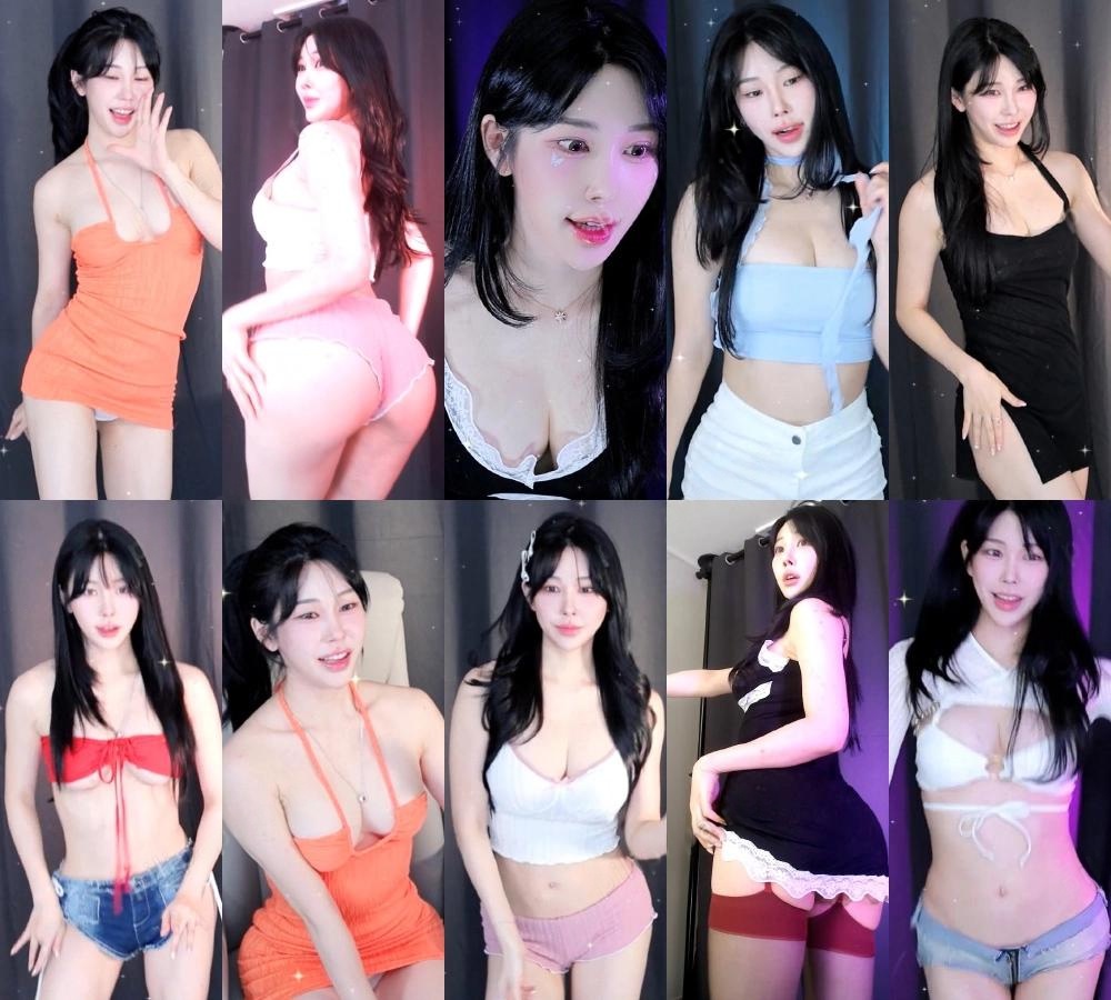 AfreecaTv韩国BJ绮丽24年10月精选舞蹈合集