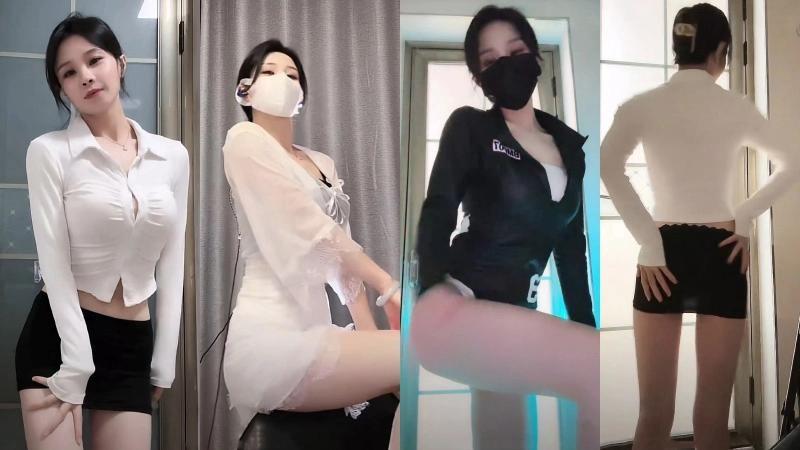 抖音主播77同学直播整活热舞情趣