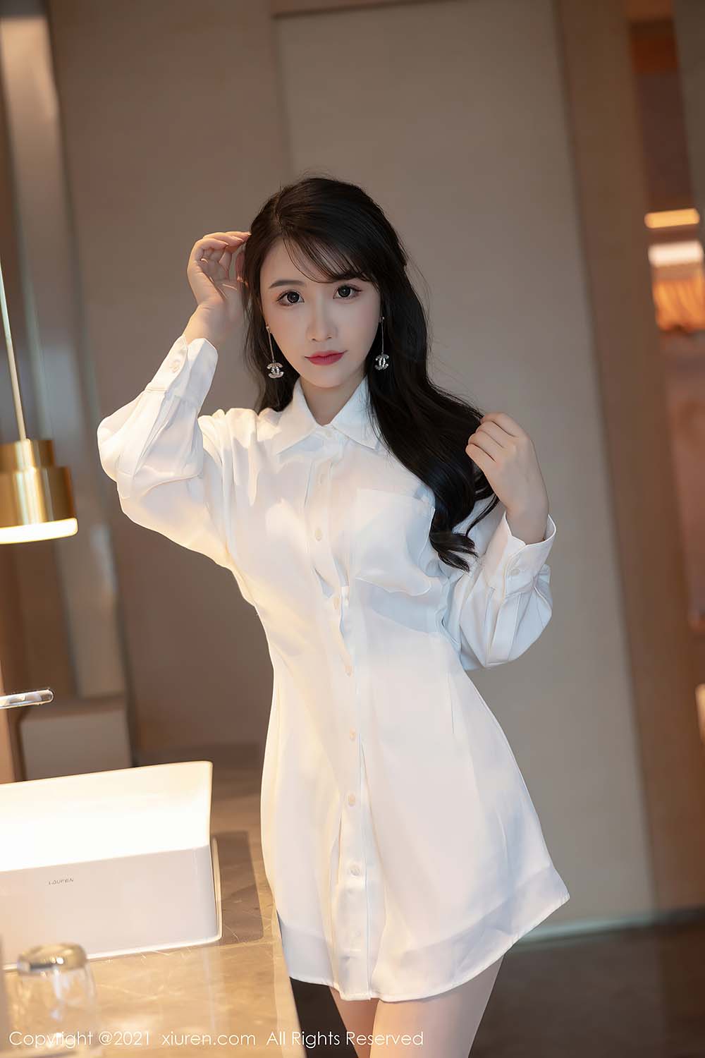 [Xiuren秀人网] NO.3903 Cherry绯月樱预览图 3