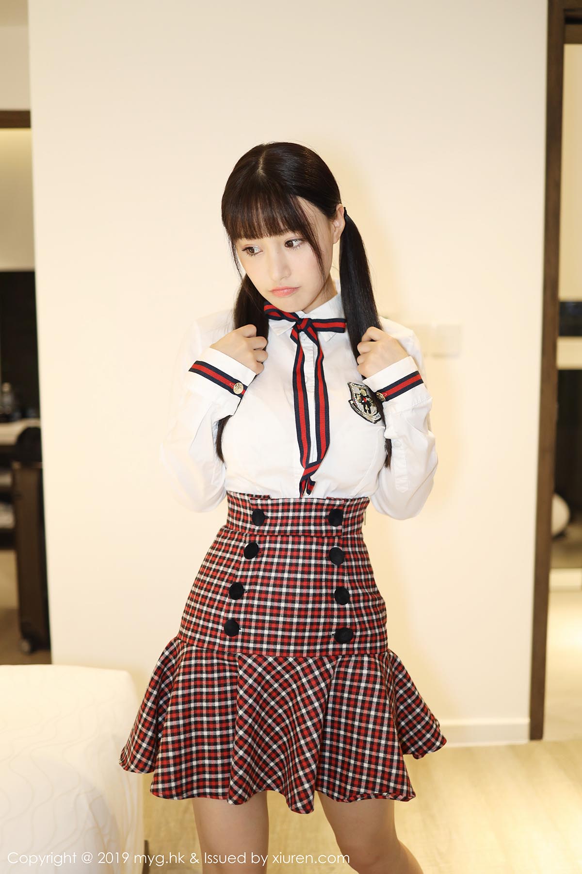 [MyGirl美媛馆]MYG20190517VOL0355 VOL.355 学生装 Flower朱可儿预览图 2