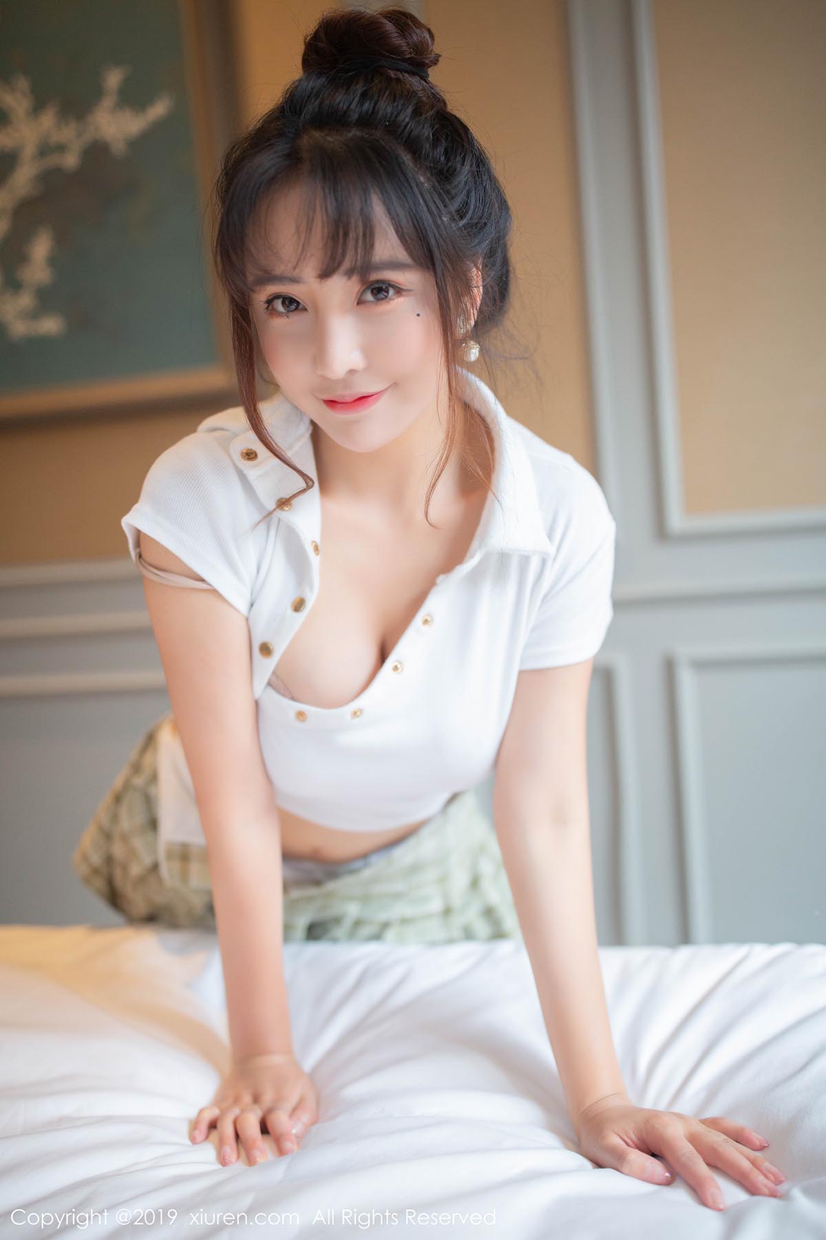 [Xiuren秀人网]XR20190930N01705 NO.1705 颜值清甜靓丽肌肤娇嫩胜雪 陶喜乐_lele预览图 2