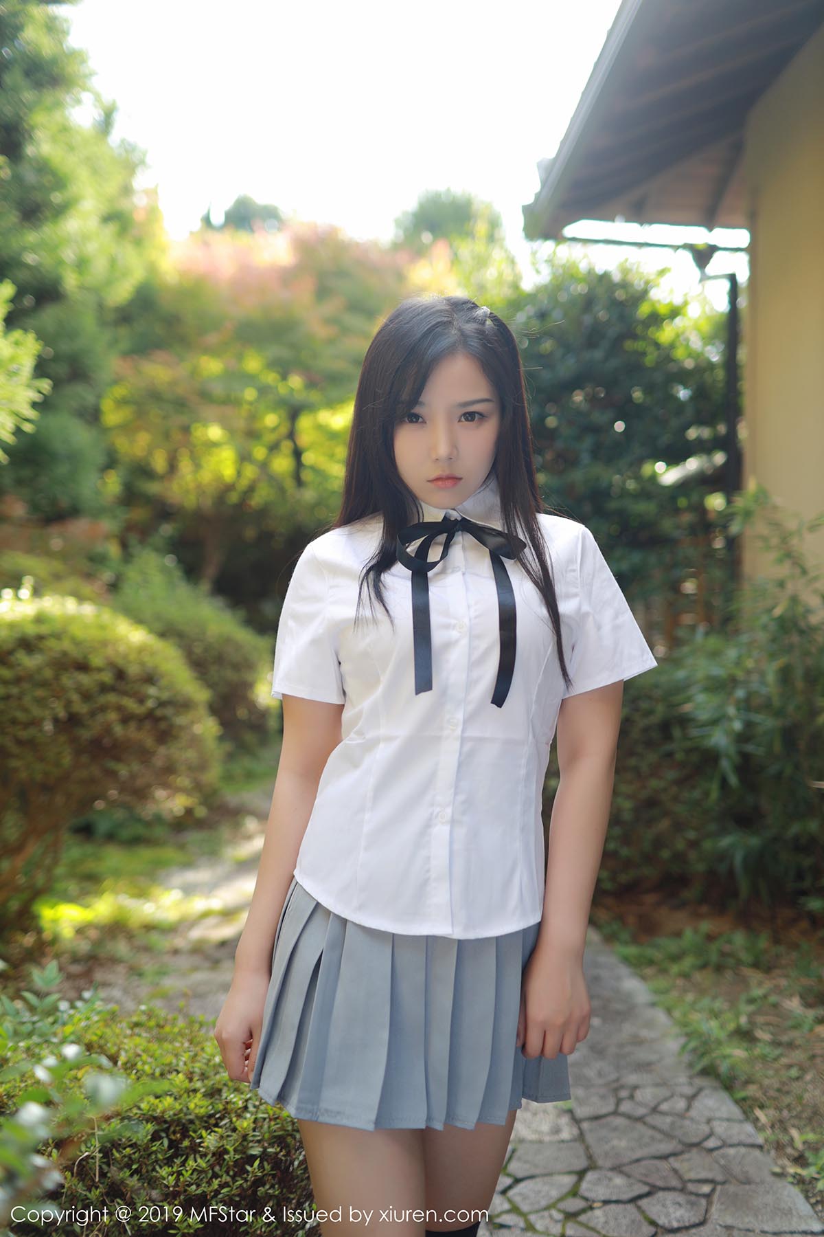 [MFStar模范学院]MF20190524VOL0193 VOL.193 JK制服小清新 徐微微mia