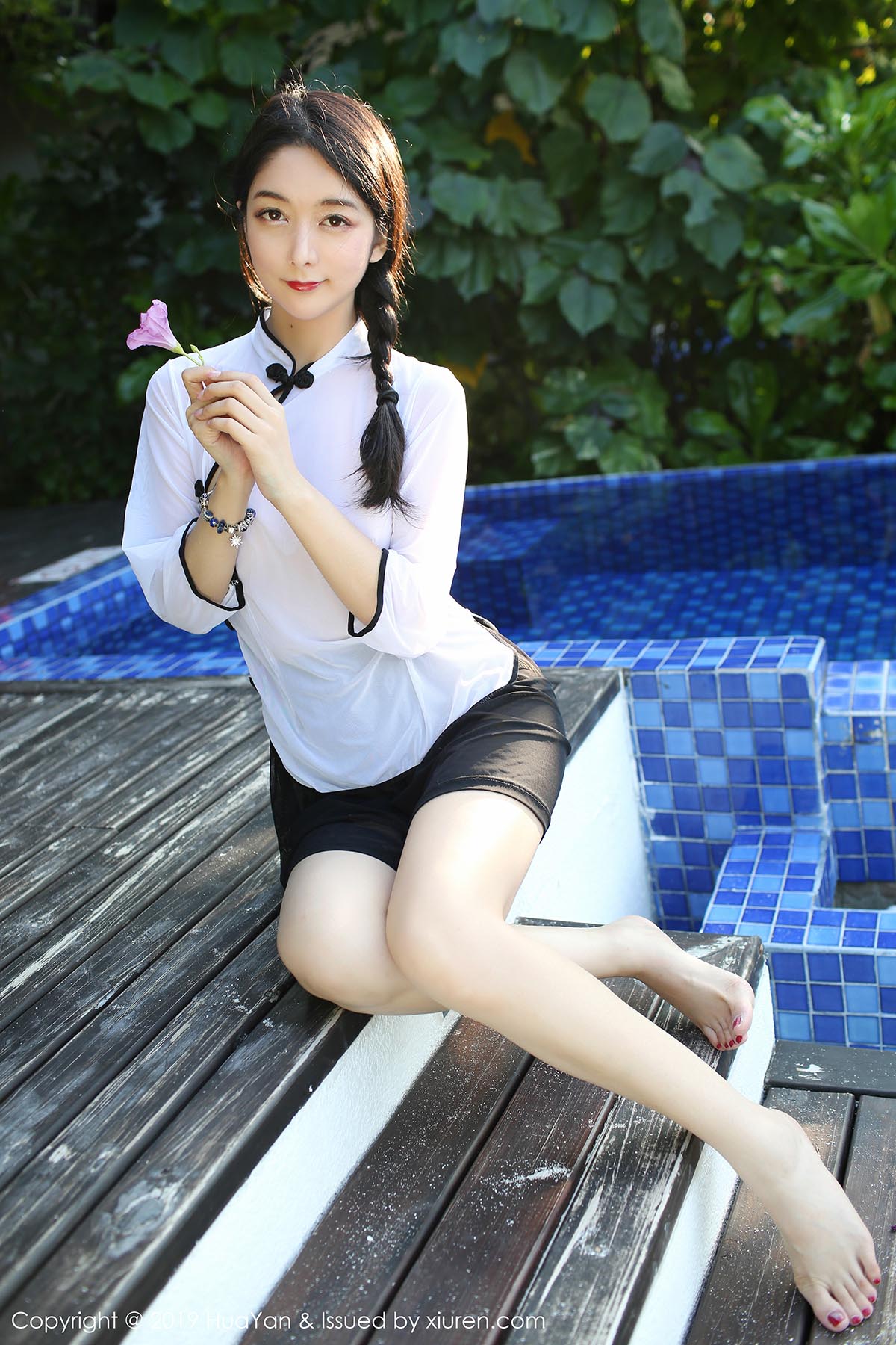 [HuaYan花の颜]HY20190425VOL0065 VOL.065 马尔代夫旅拍新图 Angela喜欢猫预览图 3