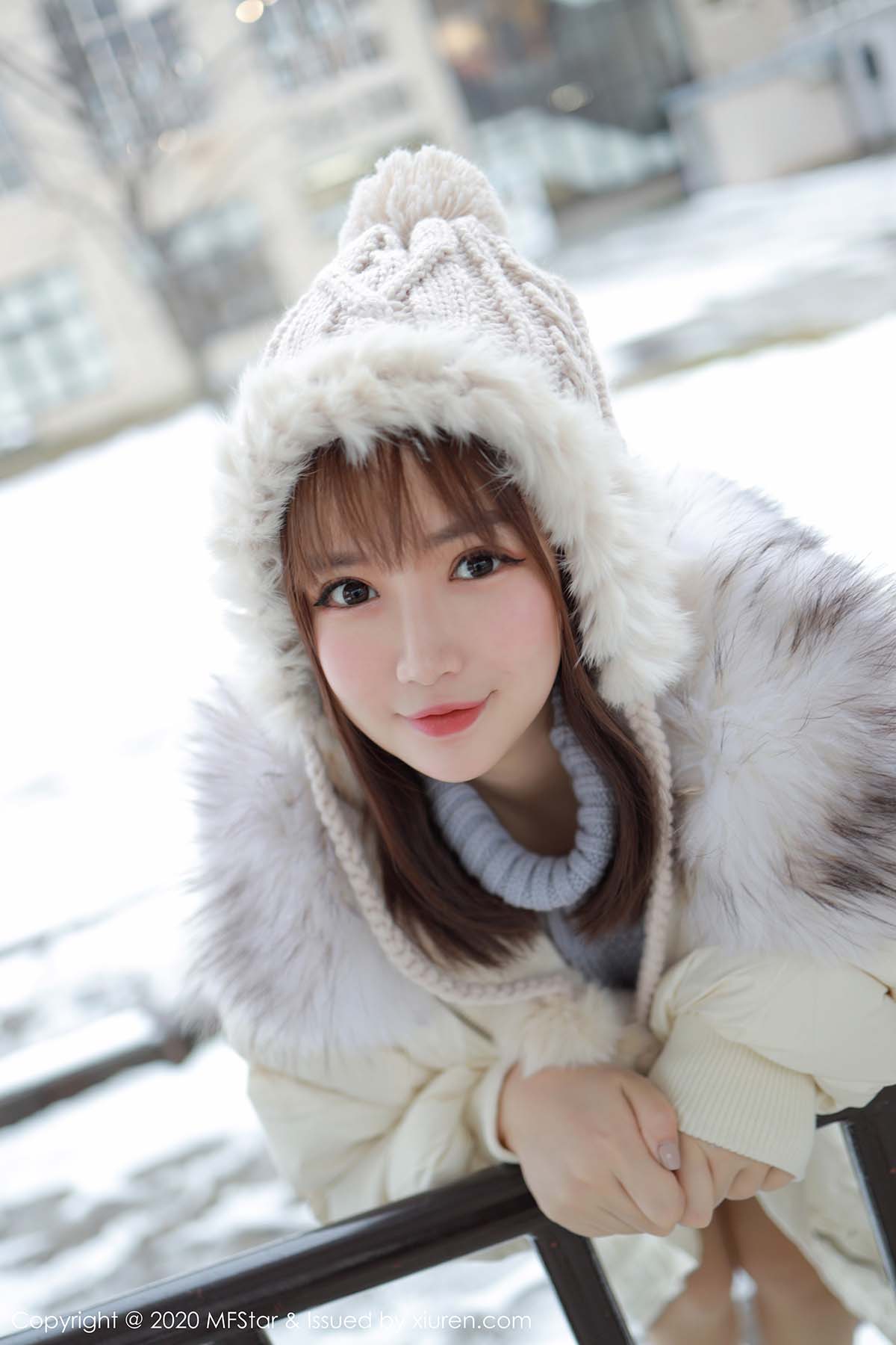 [MFStar模范学院]MF20200121VOL0262 VOL.262 冰天雪地中上演美丽冻人 恩率babe预览图 3