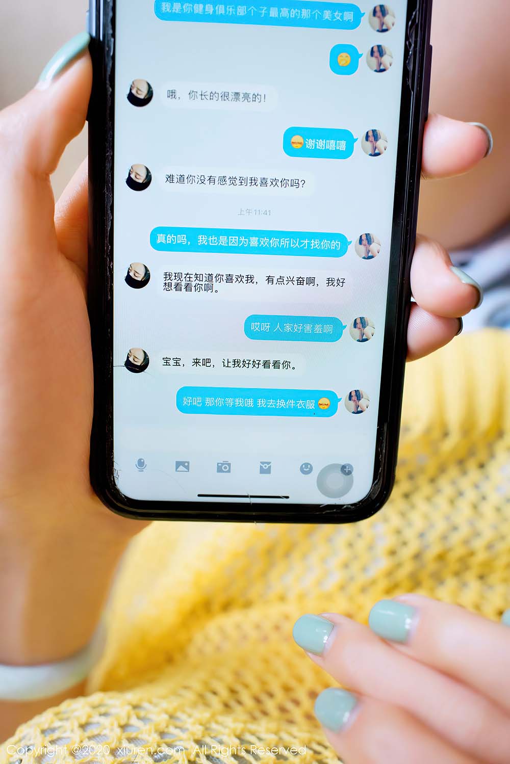 [Xiuren秀人网]XR20201103N02730 NO.2730 方子萱预览图 2