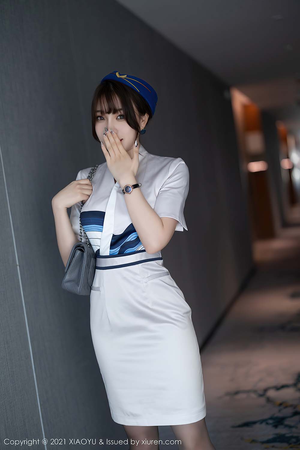 [XIAOYU语画界] VOL.642 空乘制服的修饰 芝芝Booty