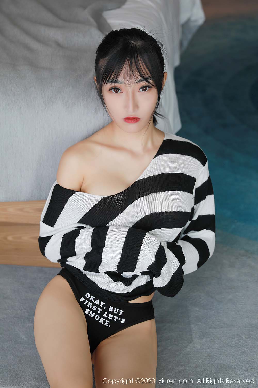 [Xiuren秀人网]XR20200724N02364 NO.2364 热裤T恤 姬玉露cc预览图 2