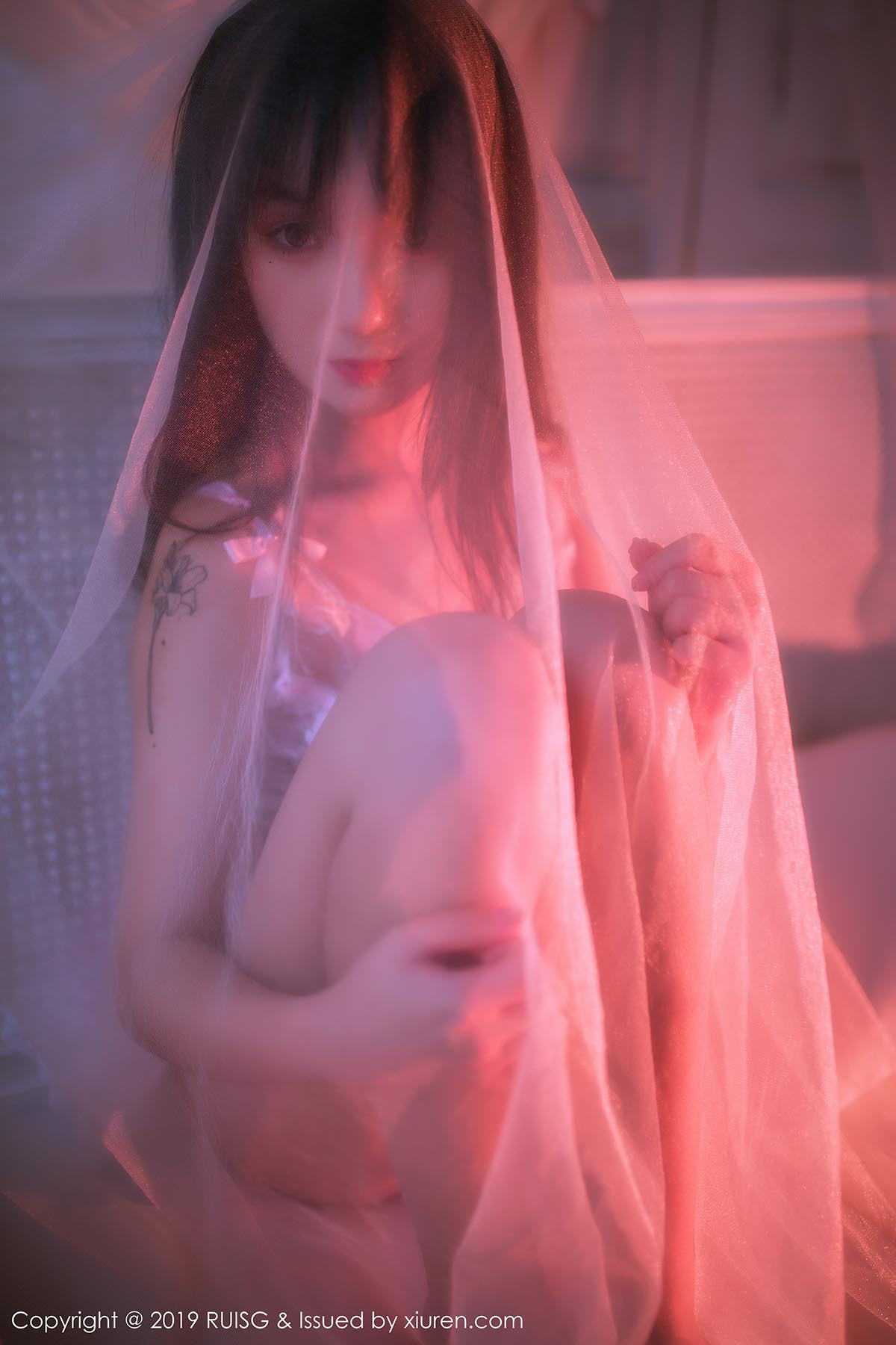 [RuiSG瑞丝馆]RSG20190828VOL0079 VOL.079 梦幻光线与诱人蕾丝 小葡萄miki预览图 3