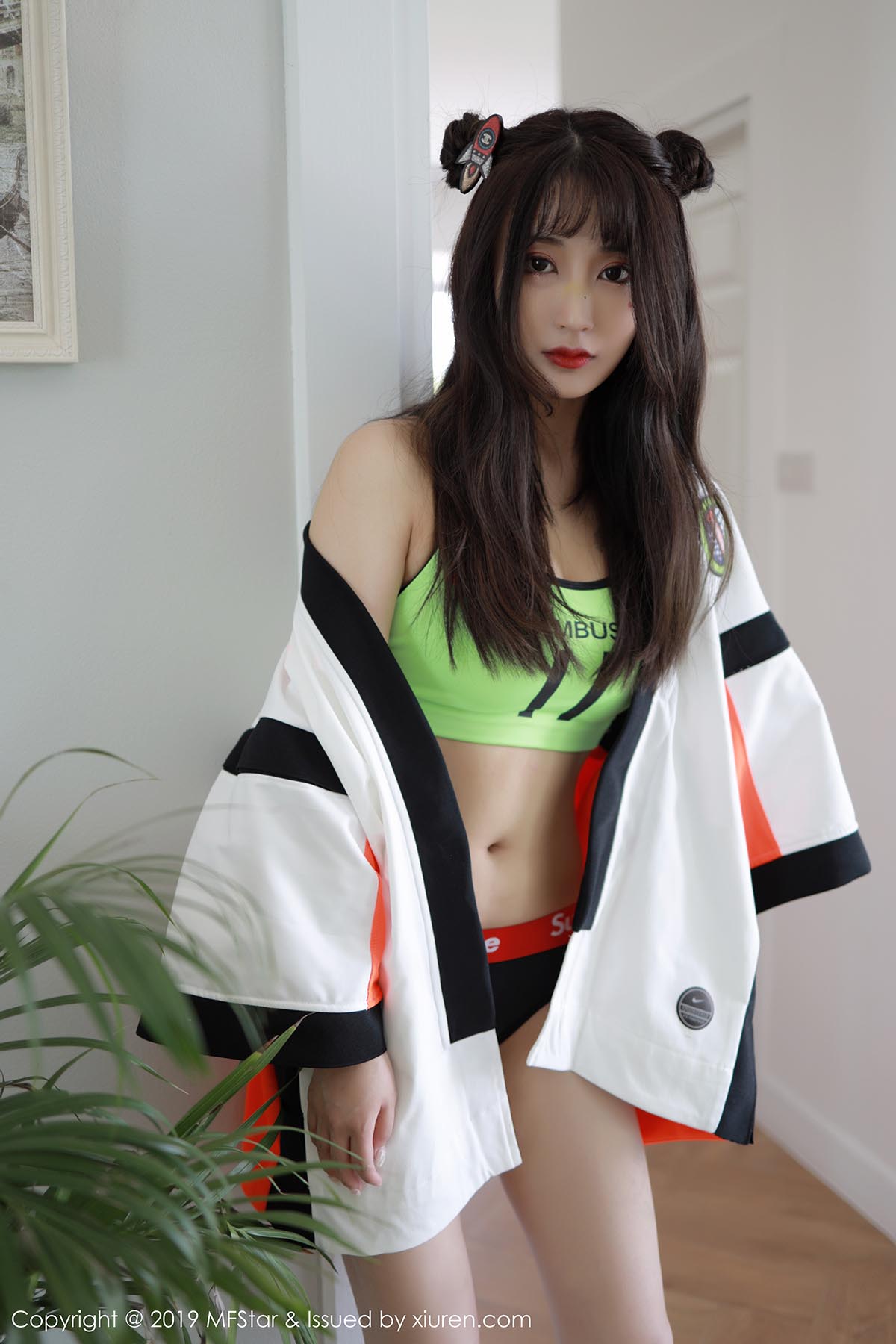 [MFStar模范学院]MF20191104VOL0226 VOL.226 运动风系列内衣 Betty林子欣预览图 3