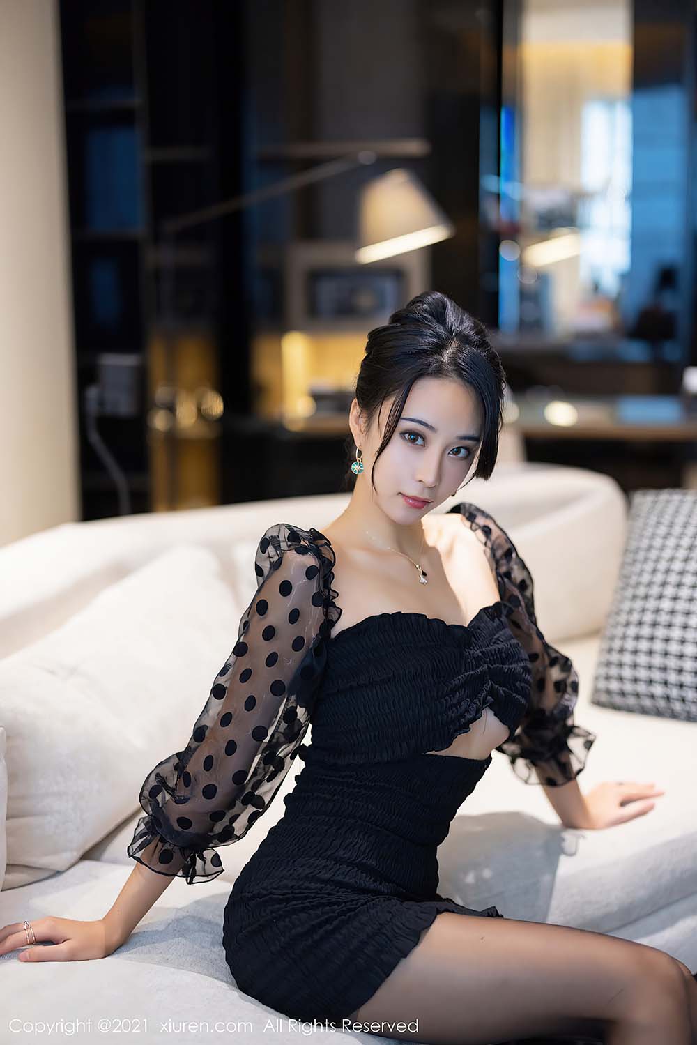 [Xiuren秀人网] NO.3482 蓝夏Akasha预览图 3