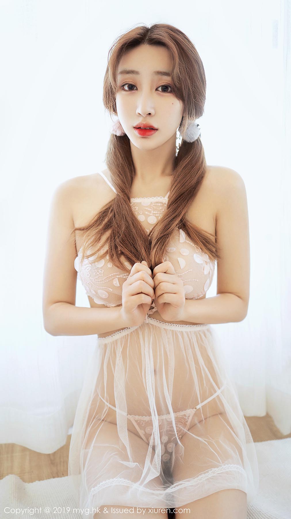[MyGirl美媛馆]MYG20190820VOL0382 VOL.382 若有若无的半透内衣极致诱惑 Betty林子欣