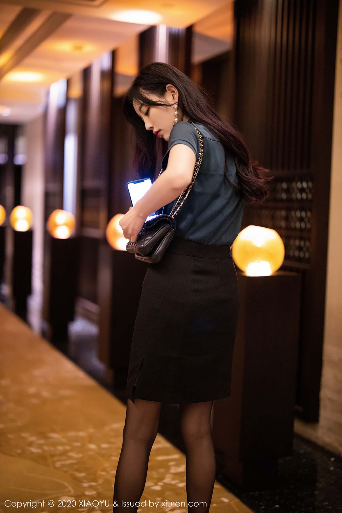 [XIAOYU语画界]YU20200117VOL0238 VOL.238 黑丝与捆绑蒙面 杨晨晨sugar预览图 2
