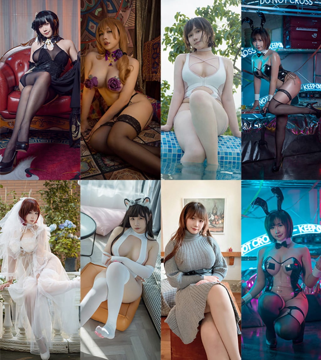 丰满迷人麻花酱wCOSPLAY写真作品合集
