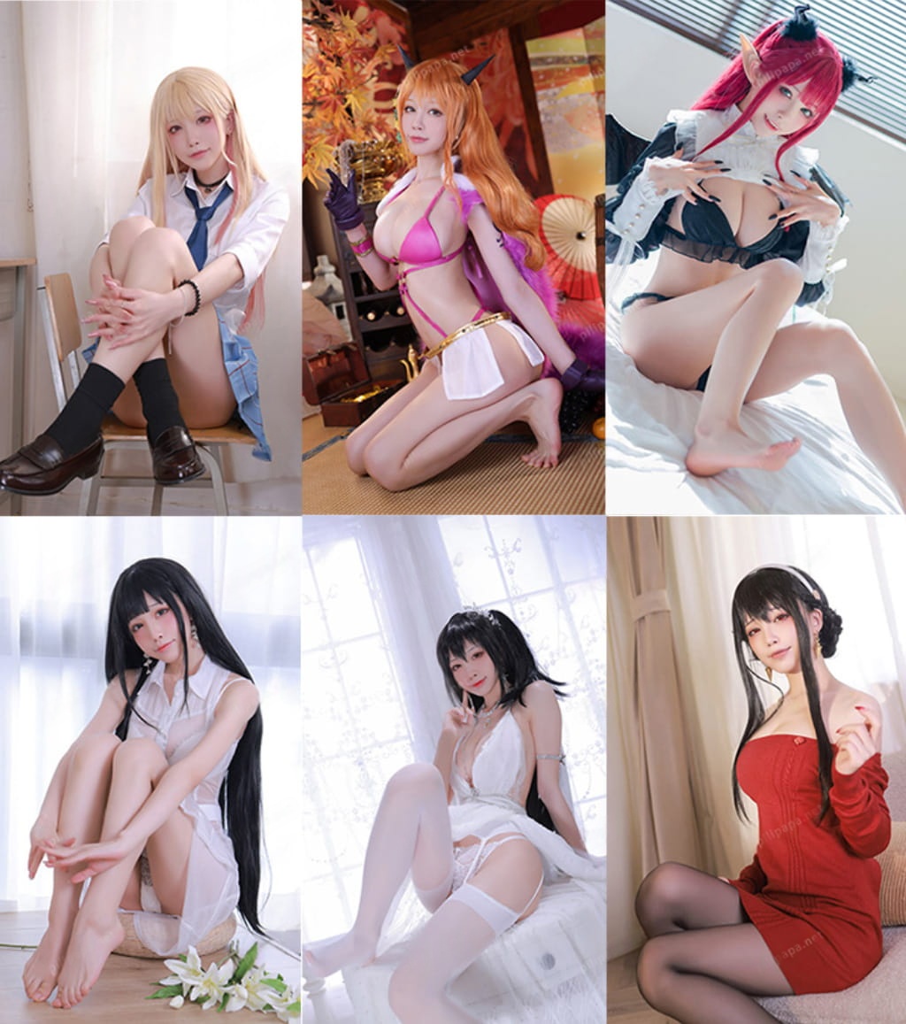 暗黑少女水淼aqua COSPLAY写真作品合集