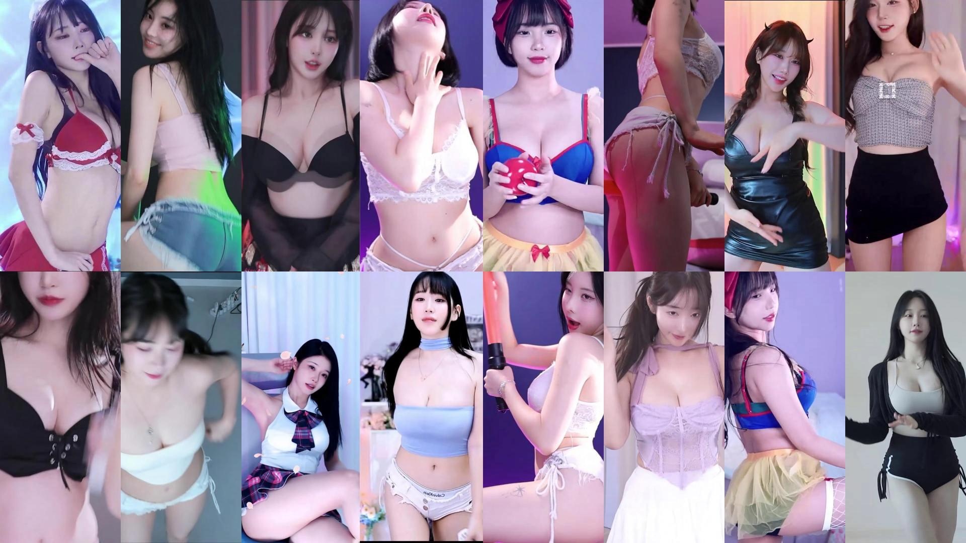 Sooplive韩国BJ 2025年6月29日录制舞蹈合集