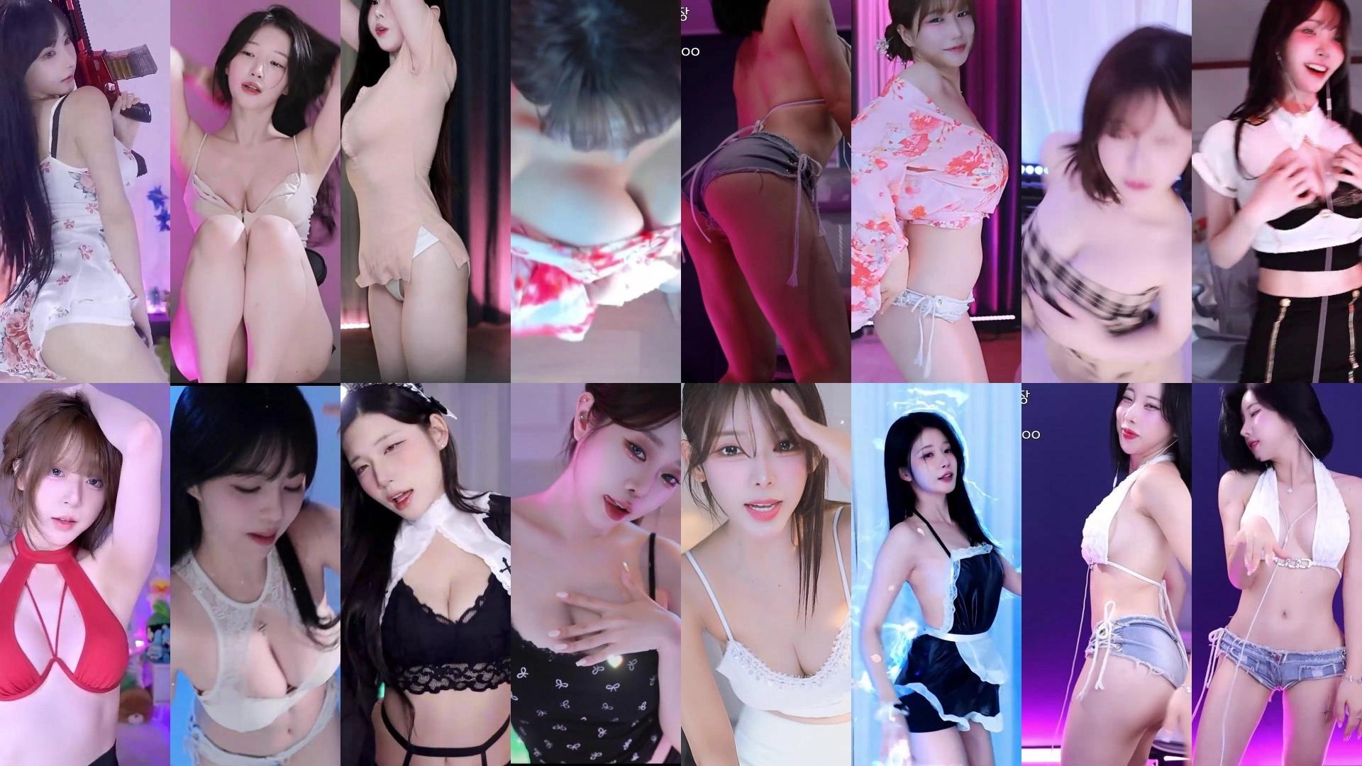 Sooplive韩国BJ 2025年7月29日录制舞蹈合集