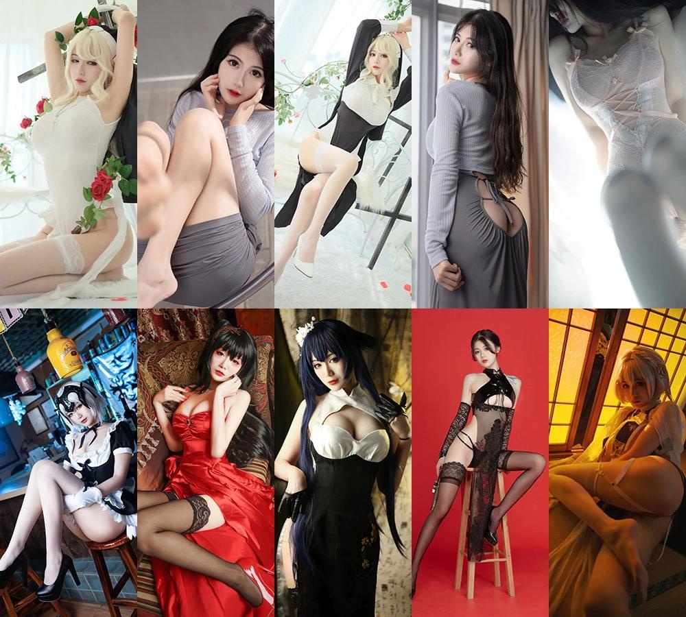 一米八的大梨子COSPLAY写真作品合集