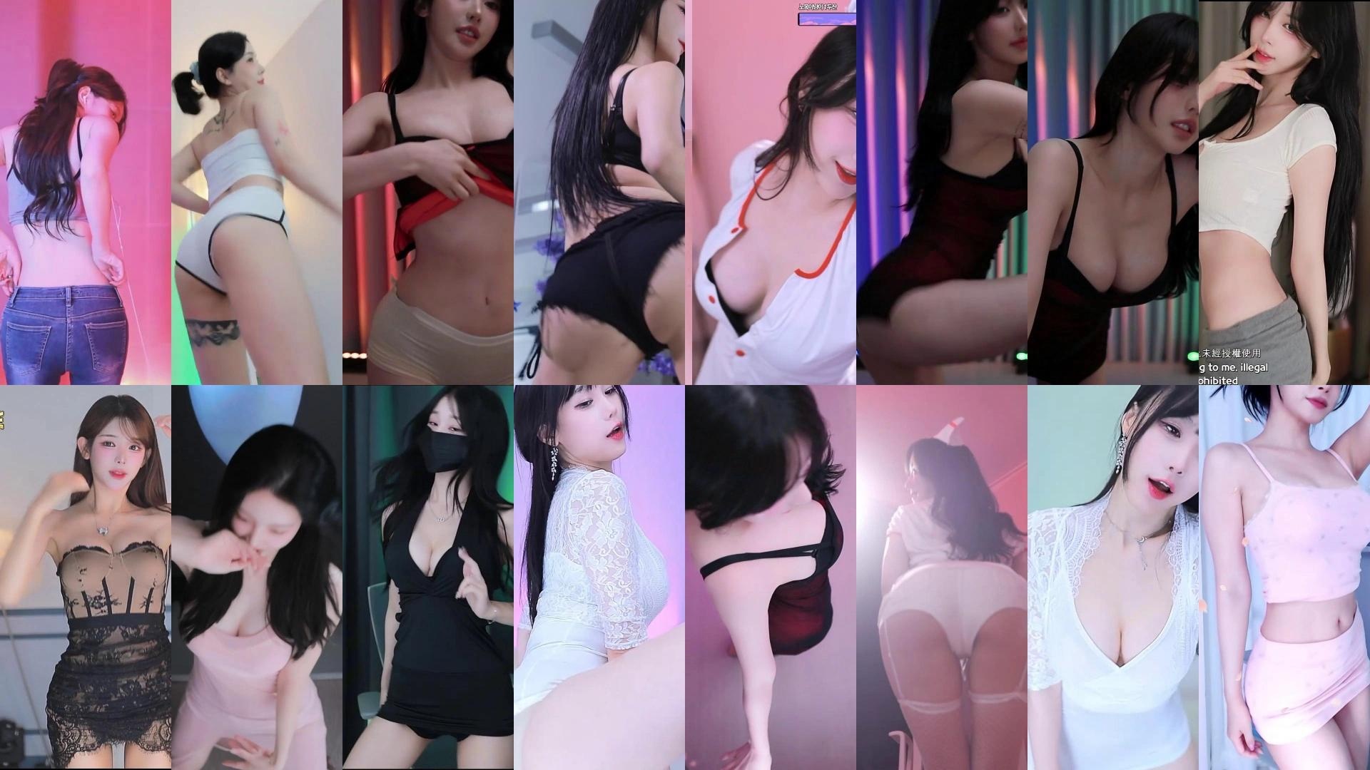 Sooplive韩国BJ 2025年8月18日录制舞蹈合集