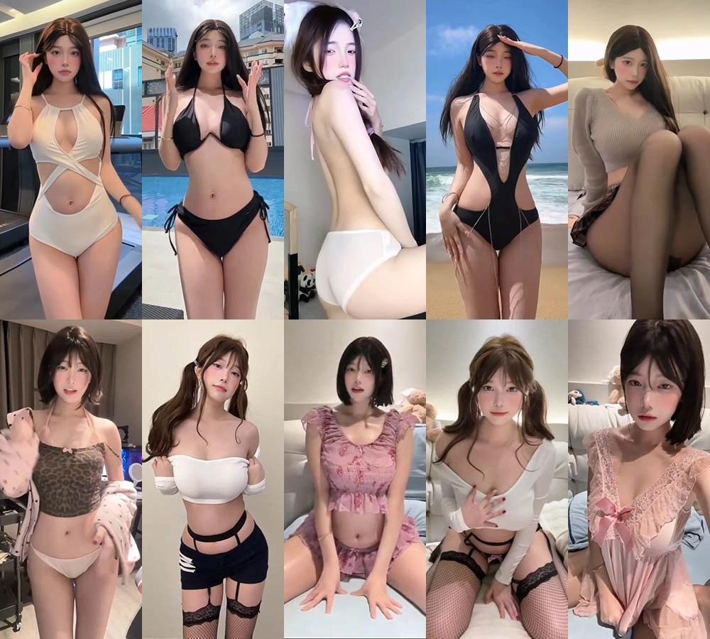 抖音主播阿纯/狼宝付费群定制热舞