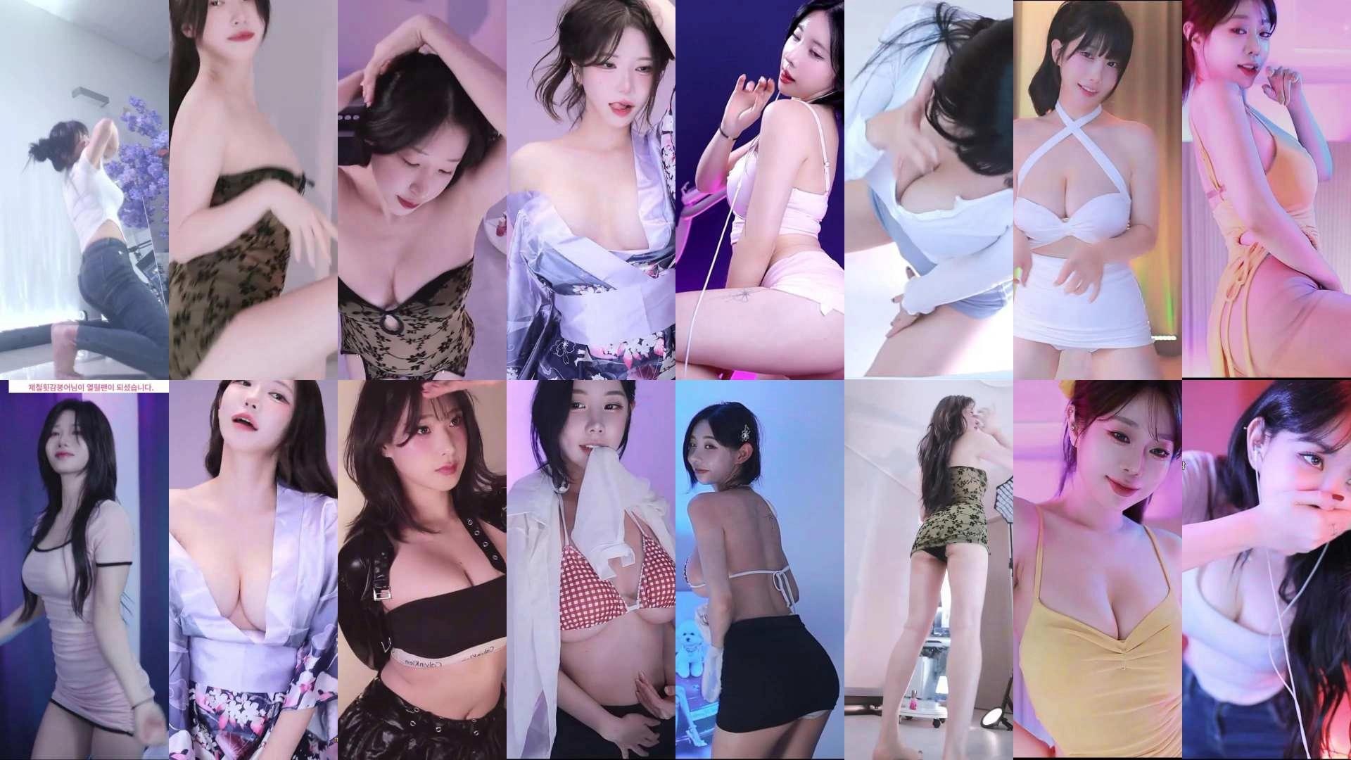 Sooplive韩国BJ 2025年10月16-17日录制舞蹈合集