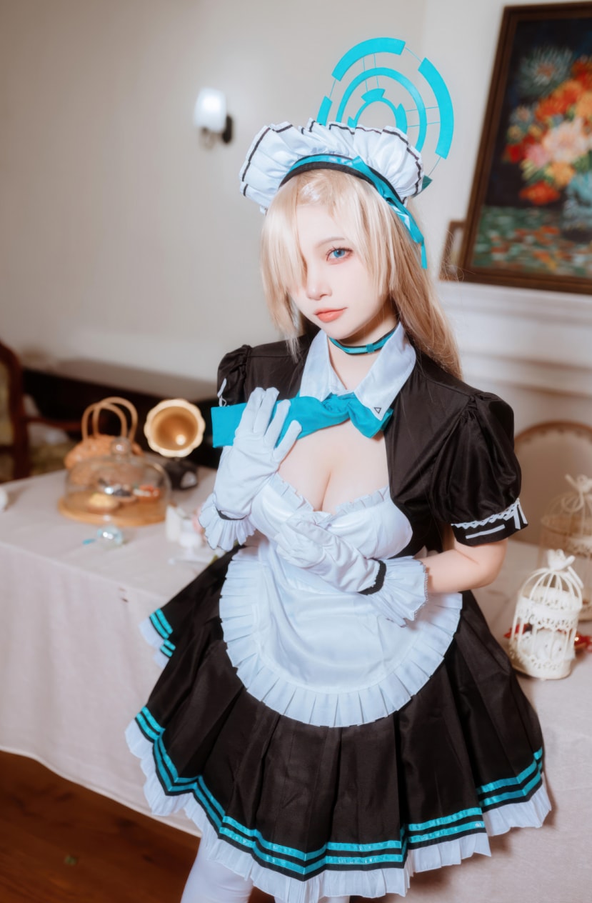 二佐Nisa – NO.212 蔚蓝档案-明日奈女仆