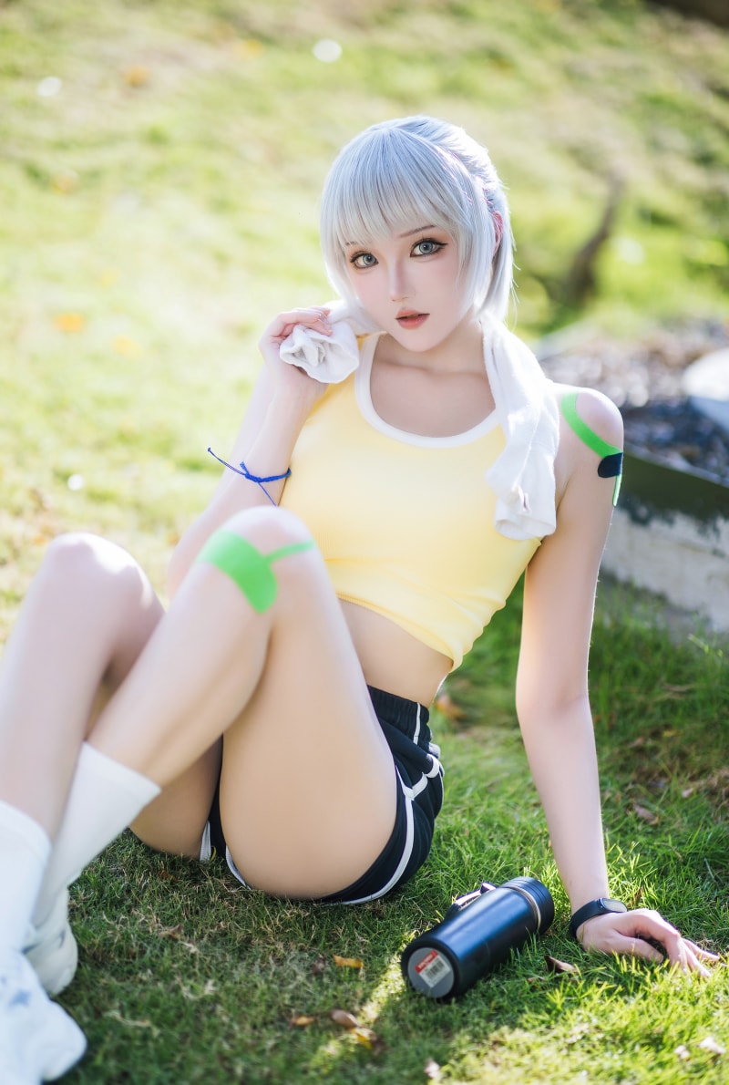 瓜希酱 NO.101 灵笼-白月魁运动服