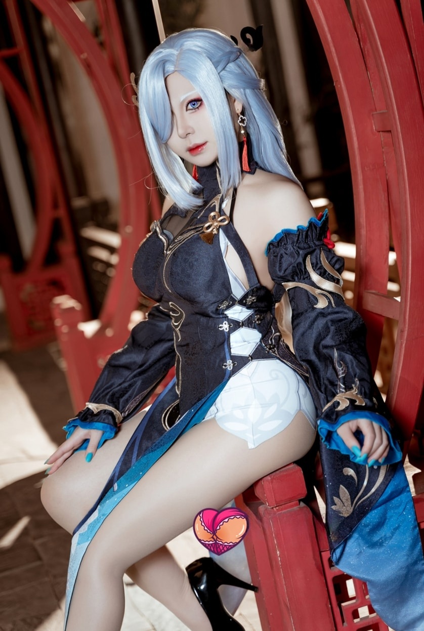 虎森森 NO.049 原神 申鹤 冷花幽露预览图 1 虎森森 NO.049 原神 申鹤 冷花幽露预览图 1