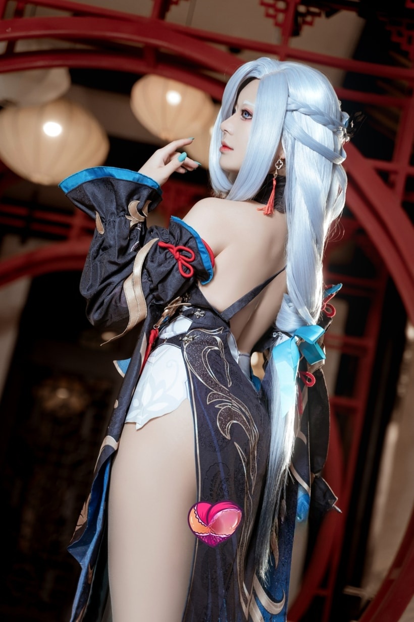 虎森森 NO.049 原神 申鹤 冷花幽露预览图 2 虎森森 NO.049 原神 申鹤 冷花幽露预览图 2