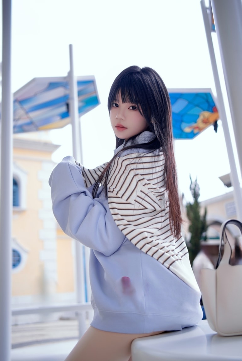 桜桃喵 – NO.217 蓝预览图 1 桜桃喵 – NO.217 蓝预览图 1