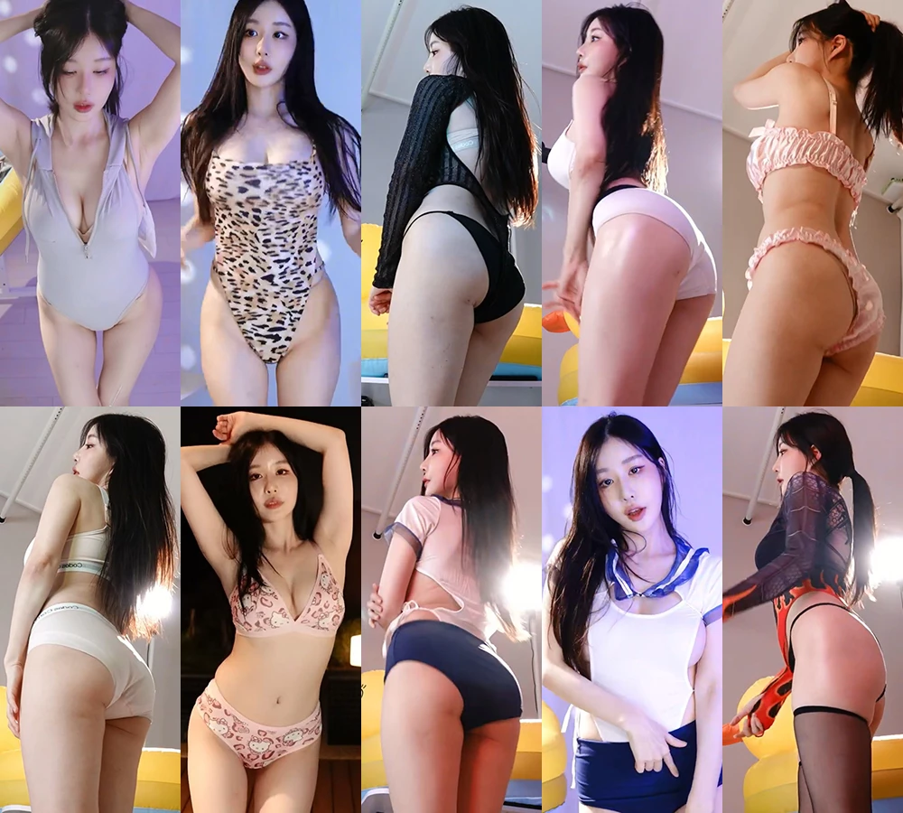 Twitch直播韩国BJ ddooyaa 精选舞蹈剪辑