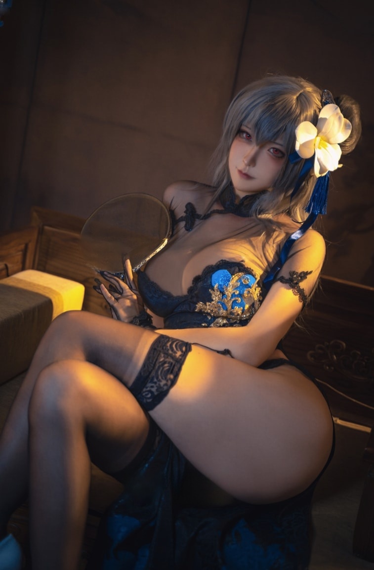 Seya-狮砸 NO.056 碧蓝航线 路易九世 旗袍预览图 1 Seya-狮砸 NO.056 碧蓝航线 路易九世 旗袍预览图 1